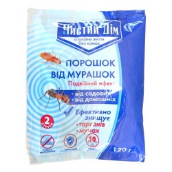 Препарат от муравьев, порошок, Чистый Дом, 120г